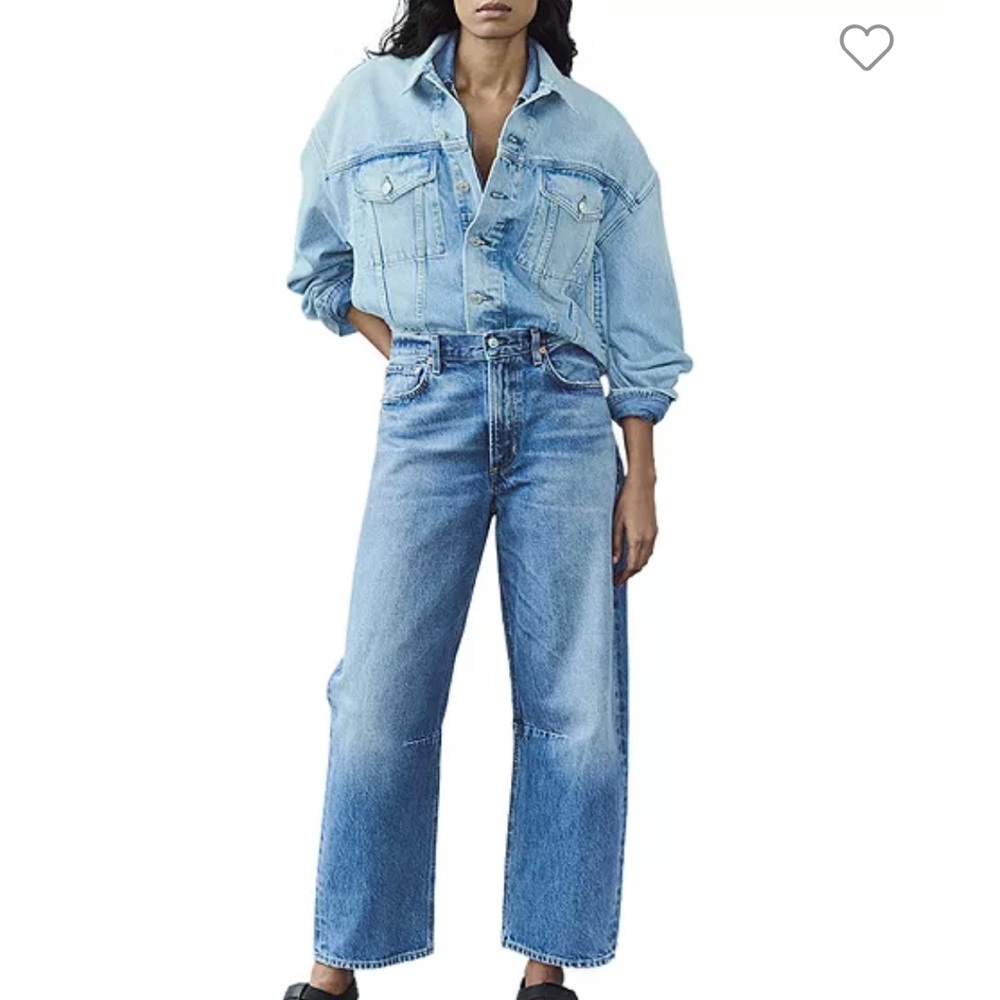 Citizens Of Humanity Blue Straight Leg Jeans